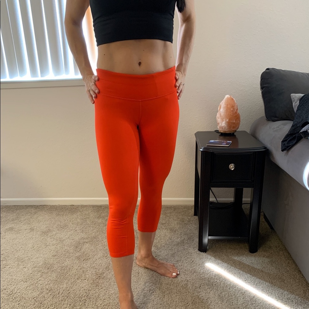 PrAna Yoga crop leggings. Barely worn.